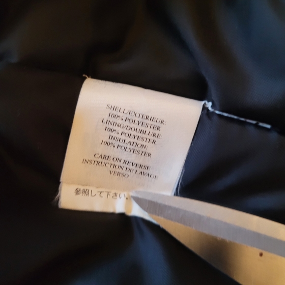 Women's Y2k Marmot Insulated Full Zip jacket Size Large black Grey - Picture 9 of 13